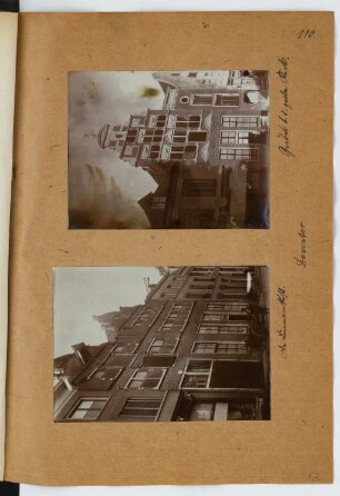 Binnenstraat, Deventer. Giebel an der Grote Kerk, Deventer: Ansicht (aus: Skizzen- und Fotoalbum 27)