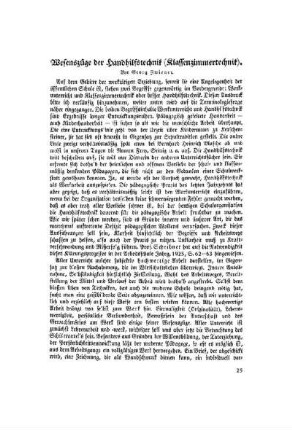 Wesenszüge der Handhilfstechnik (Klassenzimmertechnik)