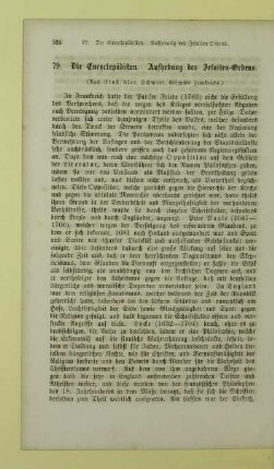 79. Die Encyclopädisten. Aufhebung des Jesuiten-Ordens