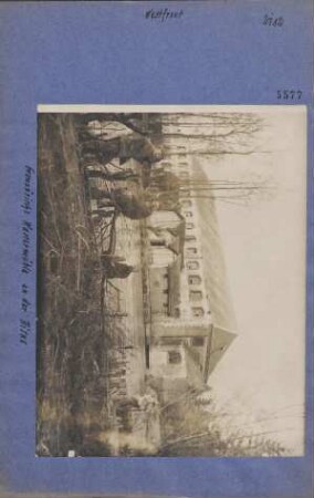 Französische Wassermühle an der Aisne