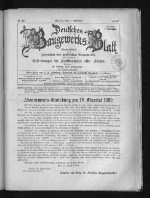 42. Jahrgang. No. 37.