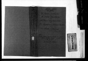 Stellen und Personal (1833-1840)
