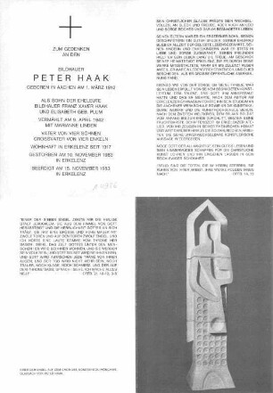 Haak, Peter