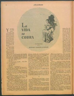 La vida de cobra : Cuento por Augusto Alberto Canstatt