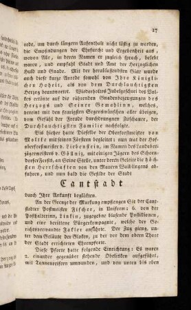17-21, Cantstadt