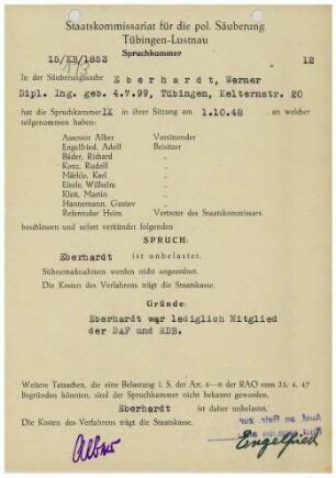 Eberhardt, Werner