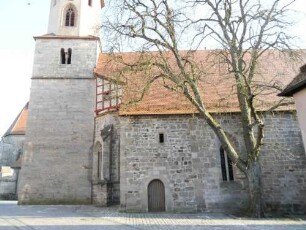 St. Johannis - Turm und Langhaus von Norden