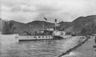 Personen-Seitenraddampfer "Kurort Rathen" (1911, Werft Laubegast)