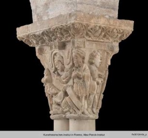 Kapitell mit Bekehrung des Saulus zum Paulus - S04PP32