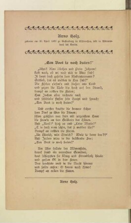 Arno Holz.
