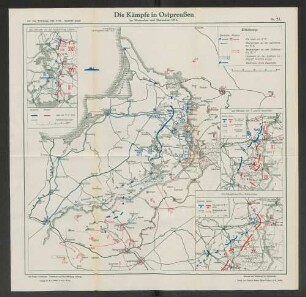 Nr. 21. Die Kämpfe in Ostpreußen im November und Dezember 1914.