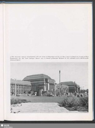 Der imposante Leipziger Hauptbahnhof