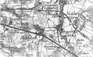 Hochkirch-Kuppritz. Oberreit, Sect. Bautzen, 1844/46