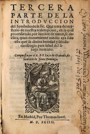 Introduccion del Symbolo de la fe