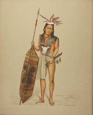 Dajak-Krieger