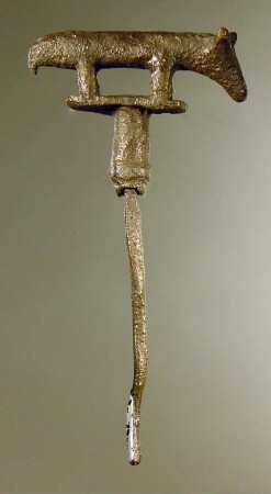 Tiergestalt auf Stift