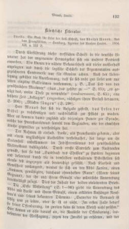 137-167 Kirchliche Literatur