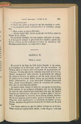 Capítulo VI. - Veinte y cuatro.