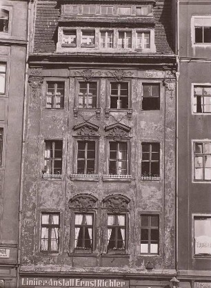 Dresden, An der Frauenkirche 14, Fassade