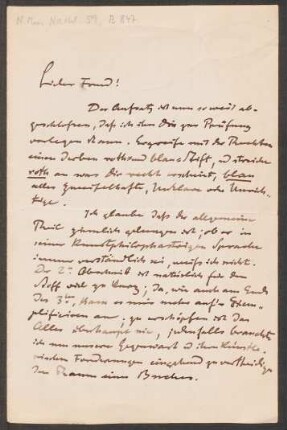 Brief an Friedrich Spitta : 18.01.1896