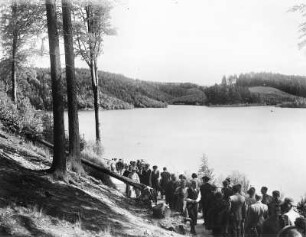 Talsperre Kriebstein : Talsperre Kriebstein. Ausflugsgruppe