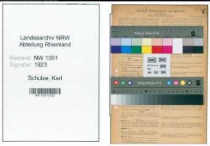 Entnazifizierung Karl Schulze, geb. 09.09.1887 (Buchhalter)