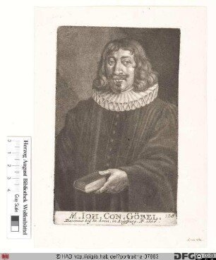 Bildnis Johann Conrad Göbel d. J.