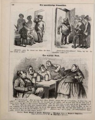 "Die unverständige Commission" "Der ärztliche Rath"
