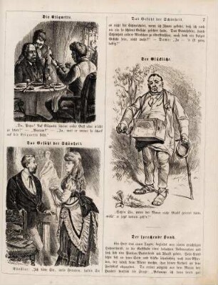 "Die Etiquette" "Das Gefühl der Schönheit" "Der Glückliche"