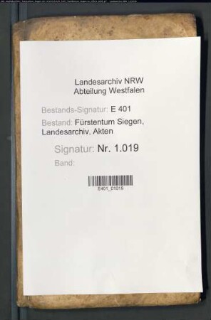 Abschrift des Lagerbuchs der zum adligen Haus Holdinghausen gehörenden Güter und Renten aus dem Jahr 1655