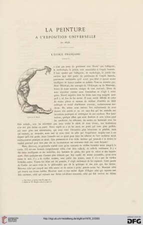 4: La peinture à l'Exposition universelle de 1878, [2] : L'école française