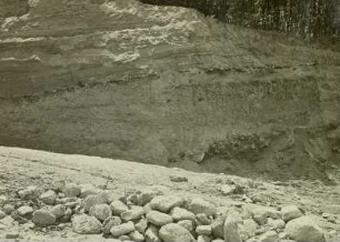 Jahnatal oberhalb Ostrau,Sandgrube am rechten Ufer oberhalb des Kalkwerk Münchhof