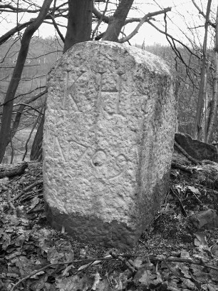 Sachgesamtheit II historische Grenzsteine; Nieste, Wartenhof, Vor der Warte, Sensensteiner Weg, Schöne Aussicht, Herrenwiese, Beim Kesselgraben