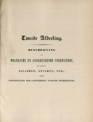 Tweede afdeeling