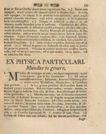 Ex physica particulari.