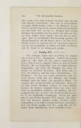 2. Ludwig XVI. (1774 - 93.)