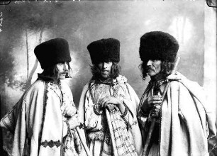Rumänische ciobani (Hirten)