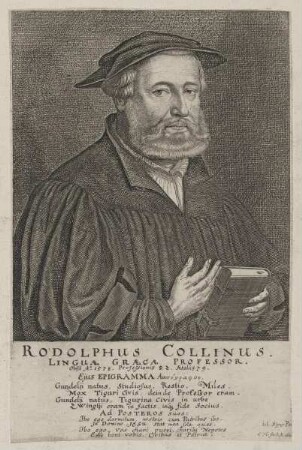 Bildnis des Rodolphus Collinus