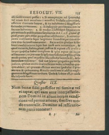 Quaestio IIX.