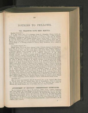 Notices To Fellows.
