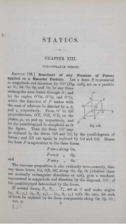 Statics. Chapter XIII - XVI.