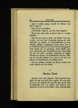 22. "Gerdas Buch."