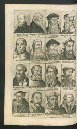 Porträts von Theologen etc.