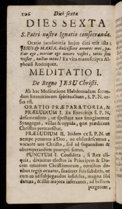 106-127, Dies Sexta