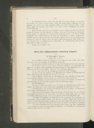 Betrug durch röntgenographische Untersuchung festgestellt.