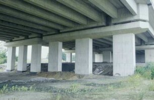 Unterführung Werksbahn und künftige L 155 bei Oberhausen (A 3)