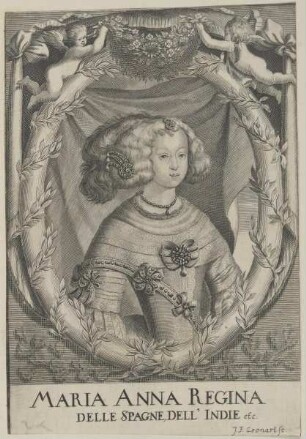 Bildnis der Königin Maria Anna von Spanien