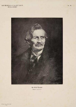 Bildnis von Gottfried Semper (1803-1879)