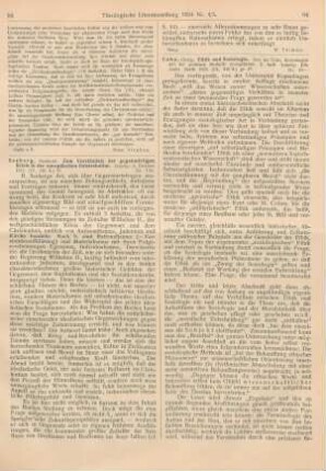 93-94 [Rezension] Seeberg, Reinhold, Zum Verständnis der gegenwärtigen Krisis in der europäischen Geisteskultur