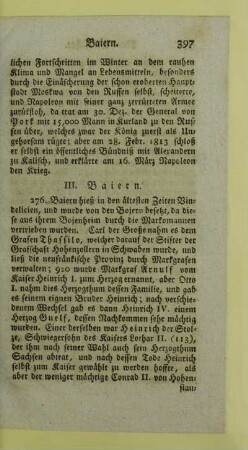 III. Baiern
